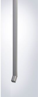 BIOHORT Regenpijpset Panorama - Verzinkt Staal - Kwartsgrijs Metallic - Lengte 193,5cm - 2 Stuks