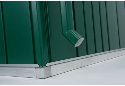 BIOHORT Regenpijpset - Verzinkt Staal - Donkergroen - Lengte 170cm - 2 Stuks