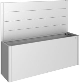 BIOHORT Schutting Moestuinbox Zilver Zonder Acrylglas