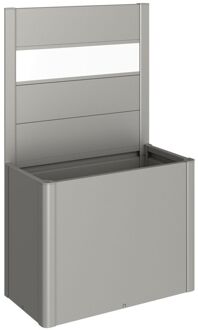 BIOHORT Schutting Voor Kweekbed Belvedere Met Acrylglas Gr. 100 Kwartsgrijs-metallic 1 Stuk