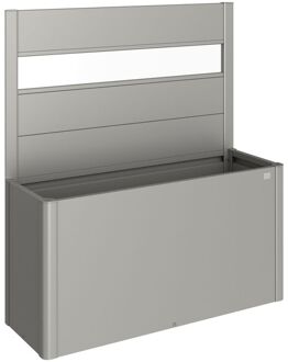 BIOHORT Schutting Voor Kweekbed Belvedere Met Acrylglas Gr. 150 Kwartsgrijs-metallic 1 Stuk