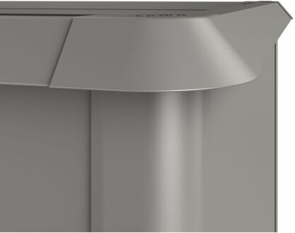 BIOHORT Slakkenbescherming Voor Moestuinbox 1x0,5m Kwartsgrijs-metallic