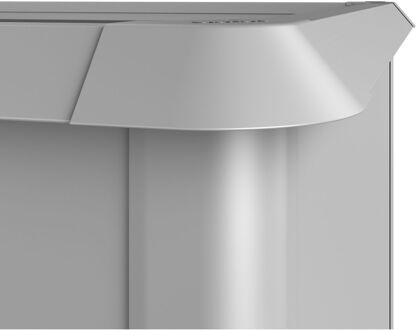 BIOHORT Slakkenbescherming Voor Moestuinbox 2x2m Zilver-metallic