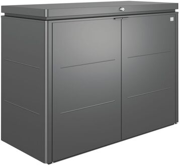 BIOHORT Tuinkast Highboard 160 Donkergrijs 70x160cm