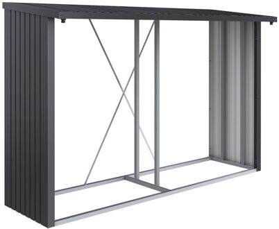 BIOHORT Tuinkast Woodstock 300 Donkergrijs Metallic