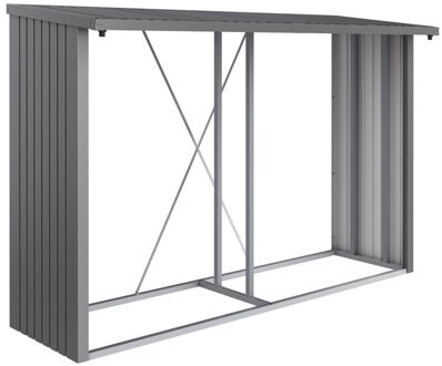 BIOHORT Tuinkast Woodstock 300 Kwartsgrijs Metallic