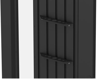 BIOHORT Werktuighouder Berging Neo, Donkergrijs Metallic, 2 Stk.