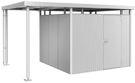 BIOHORT Zijdak S Highline H4 Zilver Metallic 150x275x222cm