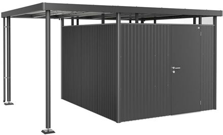 BIOHORT Zijdak S Highline H5 Donkergrijs Metallic 150x315x222cm