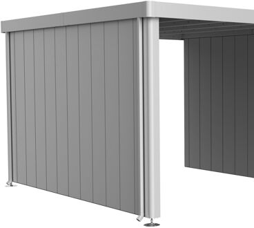 BIOHORT Zijwand Neo 4a/4b/4c/4d Zilver Metallic