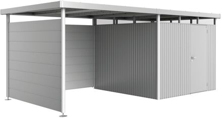 BIOHORT Zijwand Voor Zijdak Highline H4 Zilver