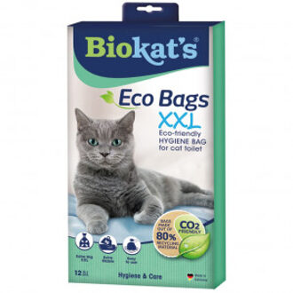 Biokat's 12 Stuks Biokat's Eco Bags XXL Kat