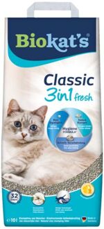 Biokat's Classic Fresh Katoenbloemen Geur - Kattenbakvulling -  10 l