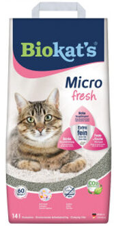 Biokat's Micro Fresh - Kattenbakvulling - Heel fijn - 14 L