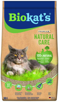 Biokat's Natural Care kattenbakvulling 2 x 30 liter