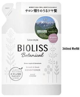 Bioliss Botanical Smooth & Sleek Conditioner 340ml Refill