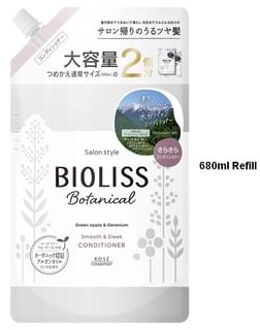 Bioliss Botanical Smooth & Sleek Conditioner 680ml Refill