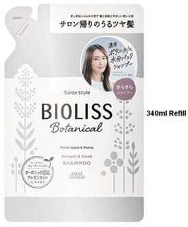 Bioliss Botanical Smooth & Sleek Shampoo 340ml Refill