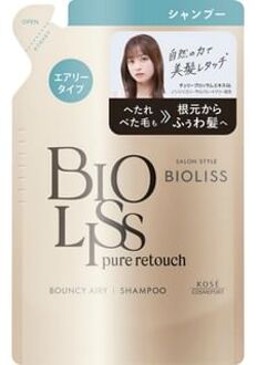 Bioliss Pure Retouch Bouncy Airy Shampoo 340ml Refill
