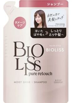 Bioliss Pure Retouch Moist Shine Shampoo 340ml Refill