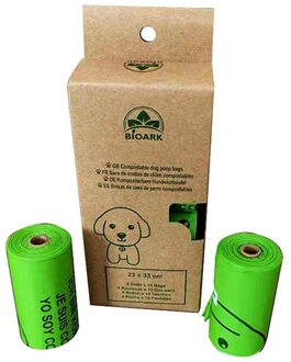 Biologisch Afbreekbaar Hond Kak Zak Biologisch Afbreekbaar Hond Kak Tas Milieuvriendelijke Dierbenodigdheden 4 rolls boxed