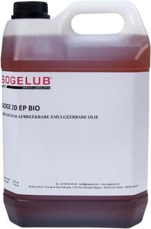 Biologisch afbreekbare emulgeerbare olie, SOGE 20 EP BIO 5ltr