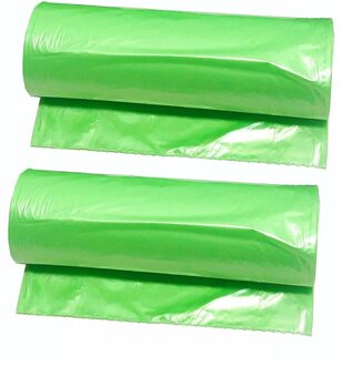 Biologisch Afbreekbare Vuilniszakken Ecologische Producten Wegwerp Voor Prullenbak Huis En Keuken Prullenbak Composteerbaar Goede Huishoudelijke