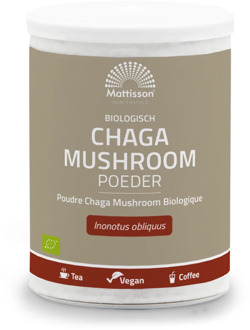 Biologisch Chaga Mushroom Poeder - 100 gram