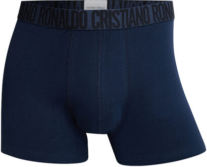 Biologisch Katoen 3-Pack Blauwe Heren Bokser - maat S Navy