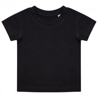 Biologisch t-shirt voor baby's - maat 86 Zwart