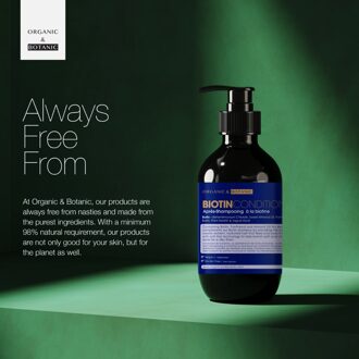 Biologische & Botanische Biotine Conditioner 500ml - maat