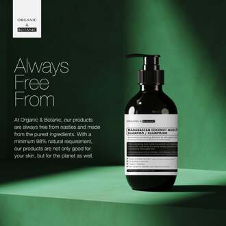 Biologische & Botanische Madagascan Kokos Hydraterende Shampoo 500ml