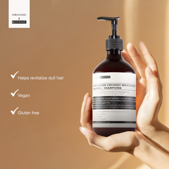 Biologische & Botanische Madagascan Kokos Voedende Shampoo 500ml - maat