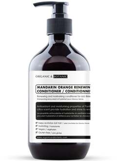 Biologische & Botanische Mandarin Oranje Vernieuwende Conditioner 500ml x 2 Duo Pack - One Size