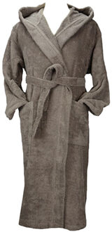 Biologische ochtendjas voor volwassenen robezz unisex Bruin - XXL / XXXL