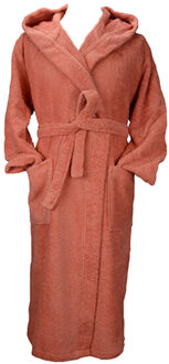 Biologische ochtendjas voor volwassenen robezz unisex - maat XXL / XXXL Roze