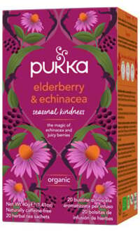 Biologische thee - 1 stuk - Elderberry & Echinacea