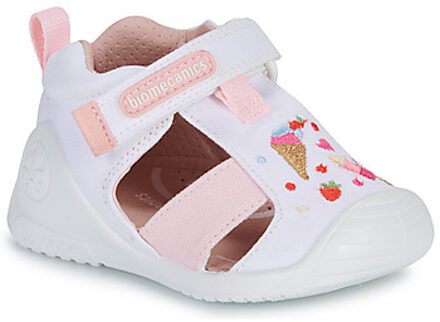 Biomecanics Platte sandalen Biomecanics BIAGETO CANVAS" Wit - 22,23