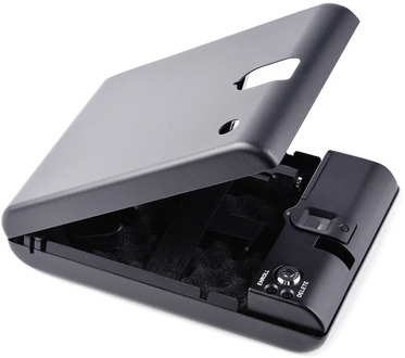 Biometric optical fingerprint pistol Handgun Safe Lock Box OS100A