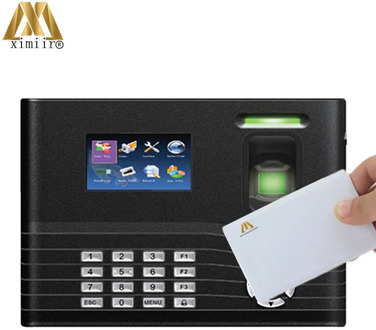 Biometric Time Attendance System IN01-A With 13.56Mhz IC Card Free SDK Time Recording ZK Smart Time Clock