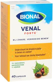 Bional Venal - Extra intensieve verzorging van vermoeide benen - 40 capsules