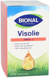 Bional Visolie Omega- 3 Vetzuren - 100 capsules - Voedingssupplementen