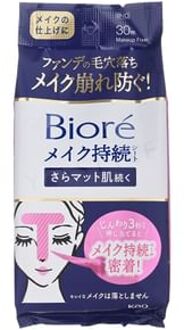 Biore Makeup Fixer Lasting Sheet T-Zone Smooth Matte 30 pcs