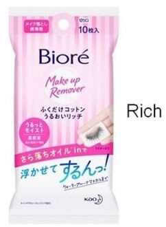 Biore Makeup Remover Sheet Rich - 10 pcs