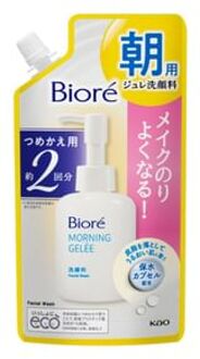 Biore Morning Gelee Facial Wash 160ml Refill