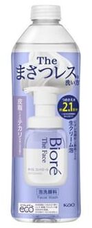 Biore The Face Foam Facial Cleanser Oil Control 340ml Refill