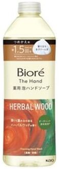 Biore The Hand Foaming Hand Wash Herbal Wood - 340ml Refill
