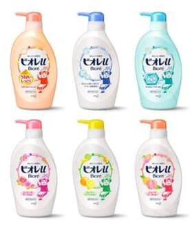 Biore U Body Soap Angel Rose - 340ml Refill