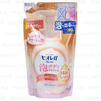 Biore U Moisture Bubble Body Wash Floral Fruity - 480ml Refill