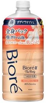 Biore U The Body Foam Type Body Soap Moisture Smooth - 780ml Refill